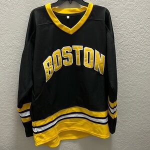Happy Gilmore Large L Black Hockey Sweater Jersey